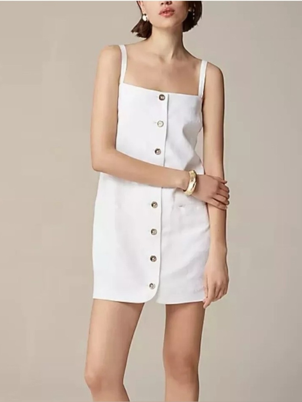 J.Crew | linen dress with buttons — Claudia dress